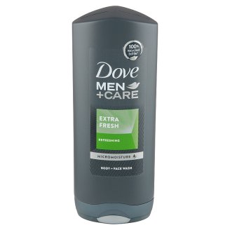Dove Men+Care Extra fresh sprchovací gél na telo a tvár pre mužov 400 ml