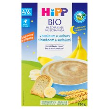 HiPP Bio Milk Porridge with Banana and Biscuits for Good Night 250 g