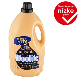 Woolite Darks, Black, Denim tekutý prací prípravok 75 praní 4,5 l