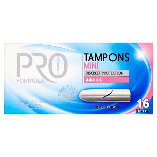 Tesco Pro Formula Mini tampóny 16 ks