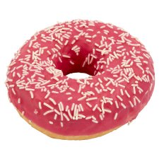 Tesco Donut with Pink Frosting and Strawberry Flavor 56 g