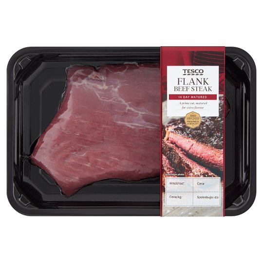 Tesco 2025 flank steak