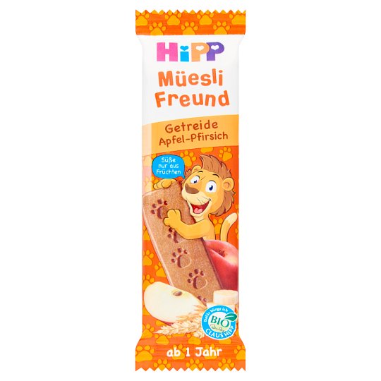 HiPP Bio müsli tyčinka jablko-broskyňa 20 g
