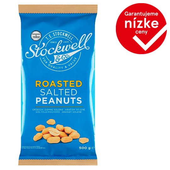 Stockwell & Co. Roasted Salted Peanuts 500 g