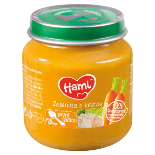 HAMI príkrm Zelenina s morkou 125 g