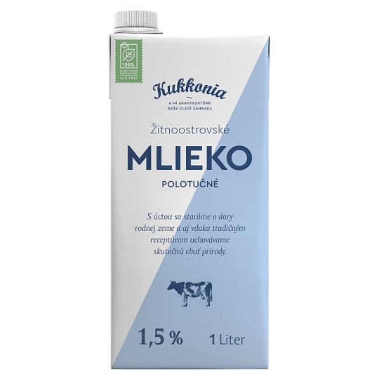 Kukkonia Mlieko trvanlivé 1,5% 1 l