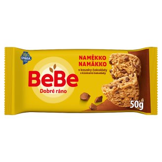 Opavia Bebe Dobré ráno naměkko s kúskami čokolády 50 g
