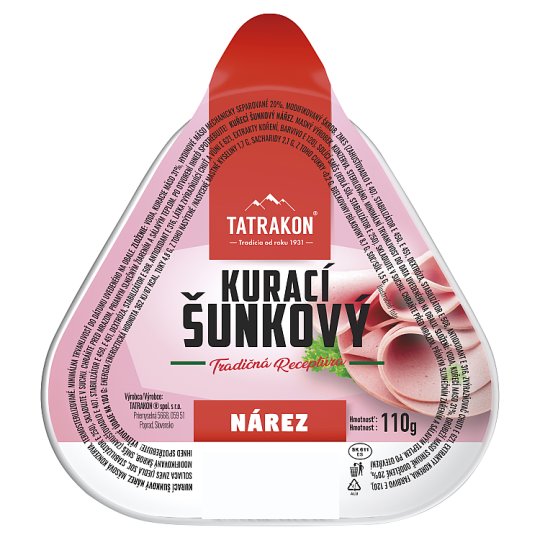 Tatrakon Chicken Ham Whacking 110 g