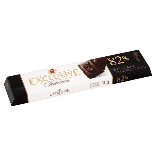 Taitau Exclusive Selection Dark Chocolate 82 50 g Tesco Groceries