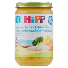 HiPP Pasta with Sea Fish, Broccoli and Cream 220 g 