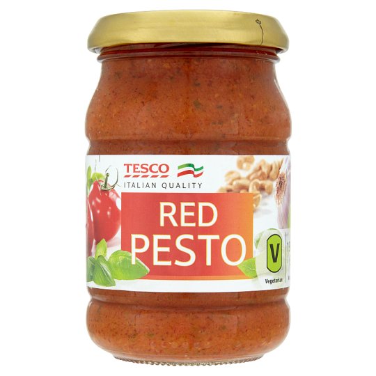 Tesco Italian Quality Pesto studená omáčka s paradajkami 190 g