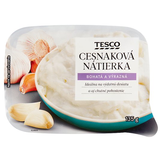 Tesco Garlic Spread 135 g - Tesco Groceries