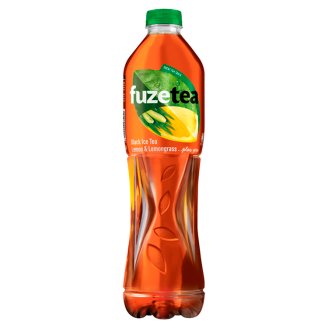 FuzeTea Lemon Lemongrass čierny ľadový čaj 1,5 l