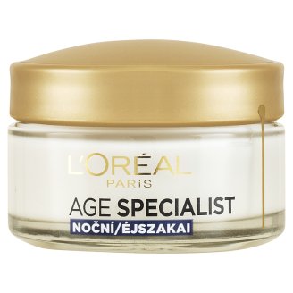 L'Oréal Paris Age Specialist 65+ vyživujúca nočná starostlivosť proti vráskam 50 ml