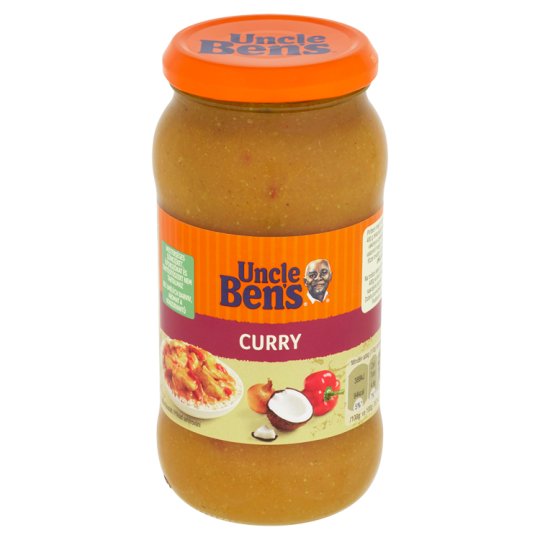 Uncle Ben's Curry omáčka s korením a kokosom 440 g