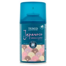 Tesco Japanese Sakura & Lychee náplň do automatického osviežovača vzduchu 250 ml