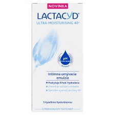 Lactacyd Ultra-Moisturizing 40+ Intimate Washing Emulsion 200 ml