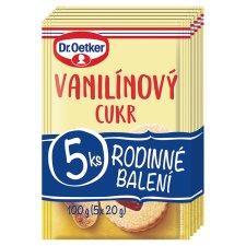 Dr. Oetker Vanilínový cukor 5 x 20 g (100 g)