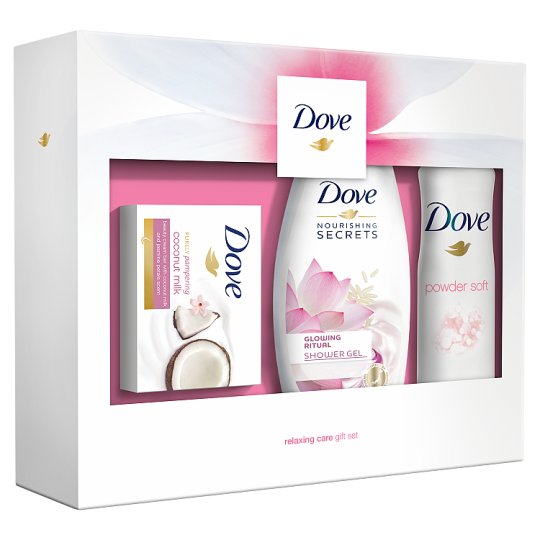 Dove Relaxing Care vianočná darčeková kazeta