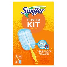 Swiffer Trap & Lock Dusting Kit (1 Handle + 4 Refills)