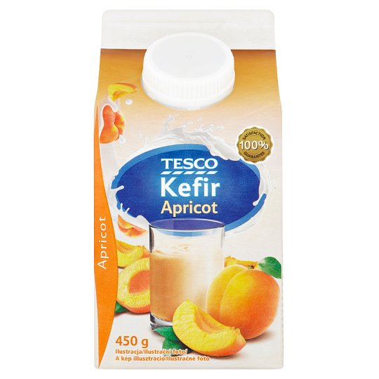 Tesco Marhuľové kefírové mlieko 450 g