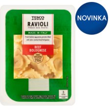 Tesco Ravioli Beef Bolognese 250 g