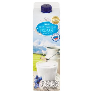Tesco Čerstvé horské mlieko polotučné 1,5 % 1 l