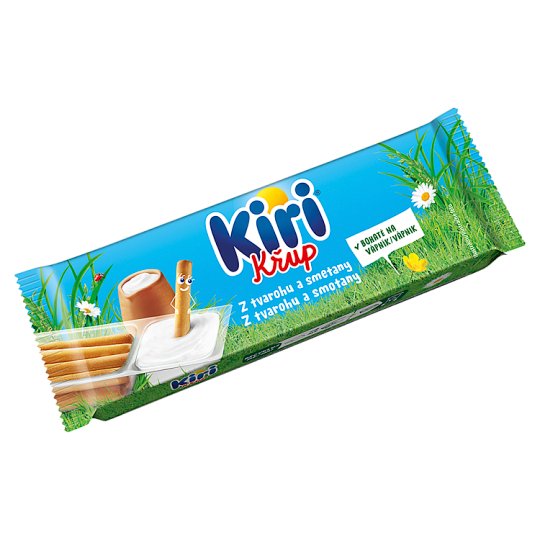 Kiri Křup Spreadable Processed Cheese and Biscuit 35 g