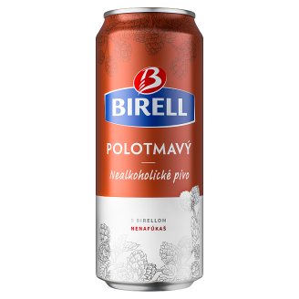 Birell Polotmavý nealkoholické pivo 0,5 l