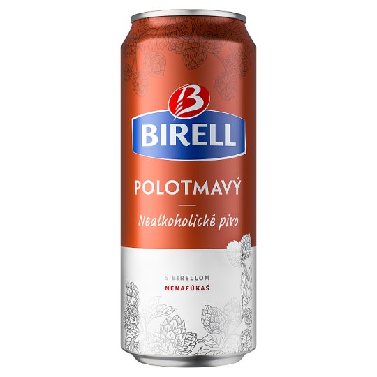 Birell Polotmavý nealkoholické pivo 0,5 l