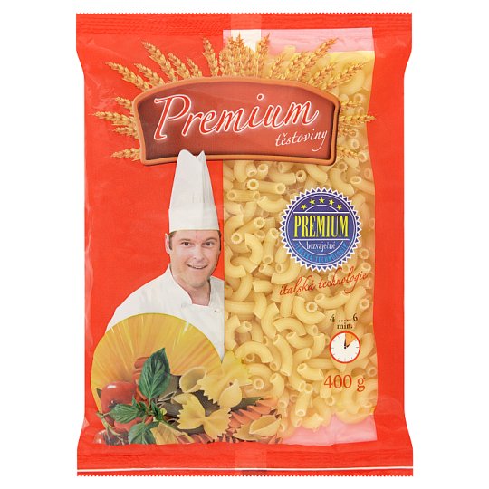 Premium Bezvaječné cestoviny pšeničné kolienka malé 400 g