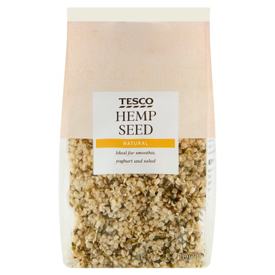 Tesco Konopné semená lúpané 100 g