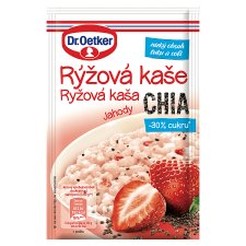 Dr.Oetker Strawberry Rice Porridge, Chia 50 g
