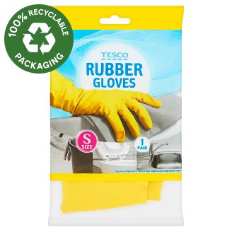 Tesco Gumené rukavice veľkosť S 1 pár