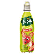 Jupík Ovocík 20% Apple Strawberry 330 ml