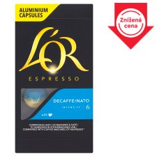 L'OR Espresso Decaffeinato Int. 6 - 10 hliníkových kapsúl kompatibilných s kávovarmi Nespresso® disc
