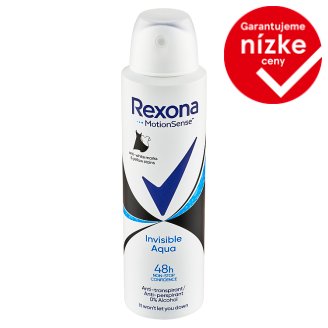 Rexona Motionsense Invisible aqua antiperspirant sprej 150 ml