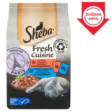 Sheba Fresh Cuisine Complete Wet Food for Adult Cats 6 x 50 g (300 g)