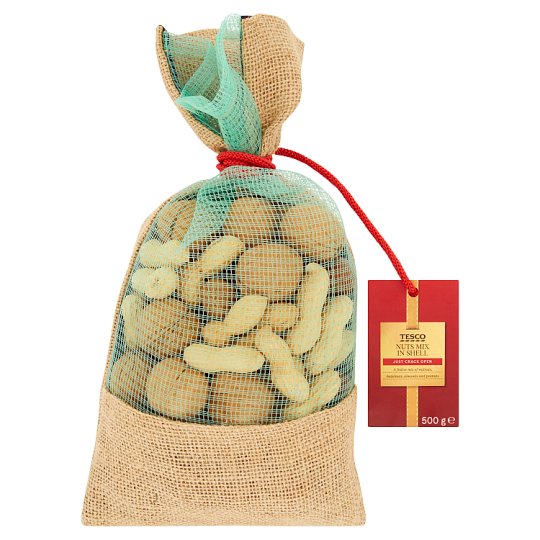 Tesco Nuts Mix in Shell 500 g Tesco Groceries