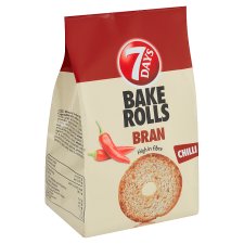 7 Days Bake Rolls Bran chilli 80 g