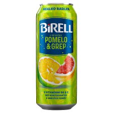 Birell Pomelo & Grapefruit Non-Alcoholic Radler 0.5 L