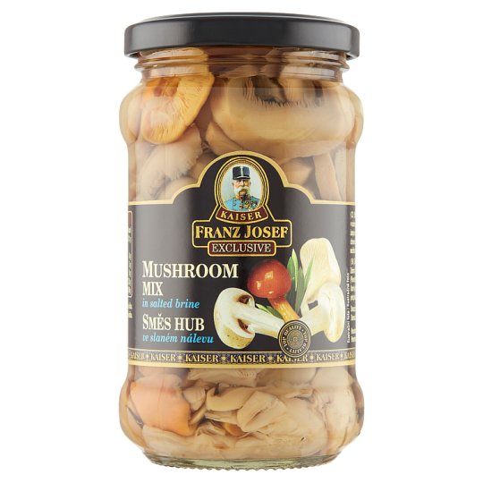 Franz Josef Kaiser Exclusive Mushroom Mix in Salted Brine 280 g