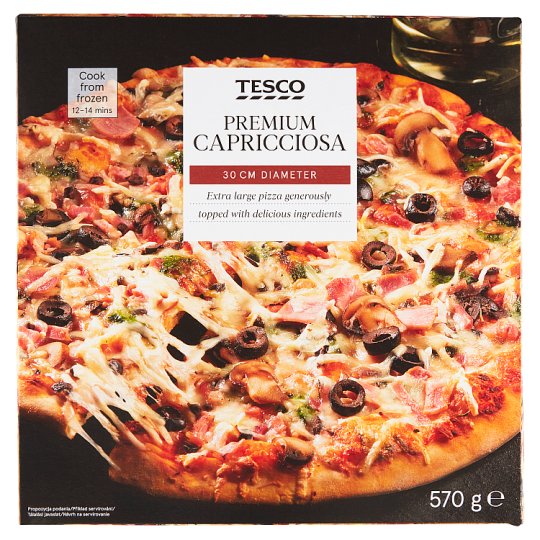 Tesco Premium Royal Pizza 570 g Tesco Groceries
