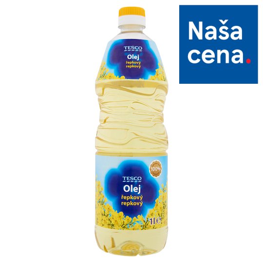 Tesco Repkový olej 1 l
