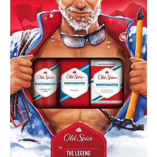 Old Spice Whitewater Alpinist Trio Darčeková Sada Pre Mužov