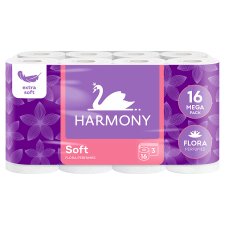 Harmony Soft Flora Perfumes toaletný papier 3 vrstvy 16 ks