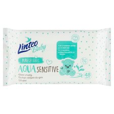 Linteo Baby Aqua Sensitive Wet Wipes 48 pcs
