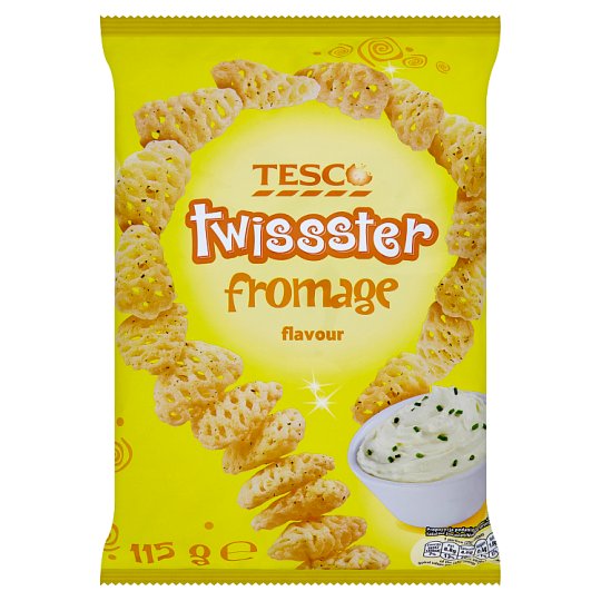 Tesco Zemiakový snack s príchuťou smotanového syra 115 g Tesco Potraviny