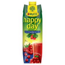 Rauch Happy Day Brusnicový nápoj 1 l