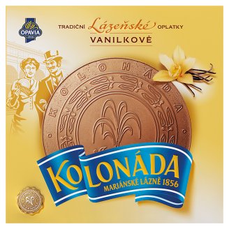 Opavia Kolonáda Kakaové oblátky s vanilkovou náplňou 195 g